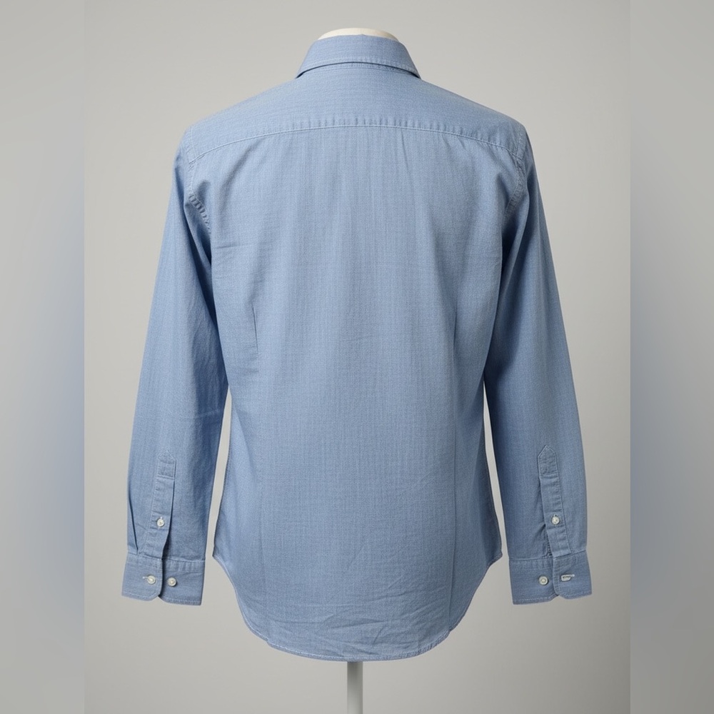 Paul Stuart New York Woman’s Cotton Pleated Bib Front Tuxedo Shirt Size 8 EUC - Picture 3 of 13